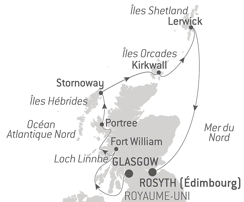 Shetland, Orcades et Hébrides null