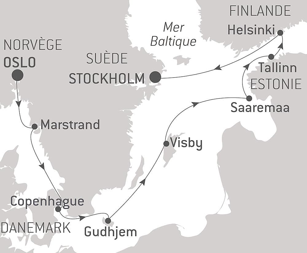 Îles et cités, de la mer du Nord à la Baltique null