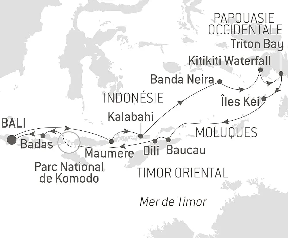 Trésors insulaires d'Indonésie et du Timor Oriental null