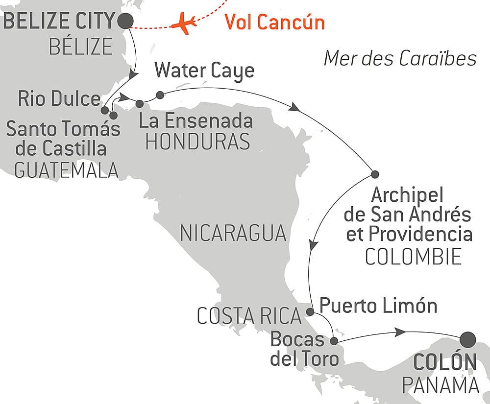 Odyssée tropicale en Amérique centrale null