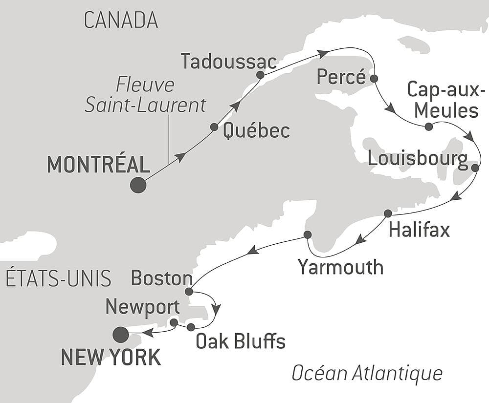 De la Belle Province à Big Apple : nature et cités remarquables null