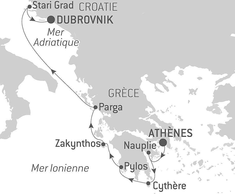 De la cité des dieux aux côtes dalmates null