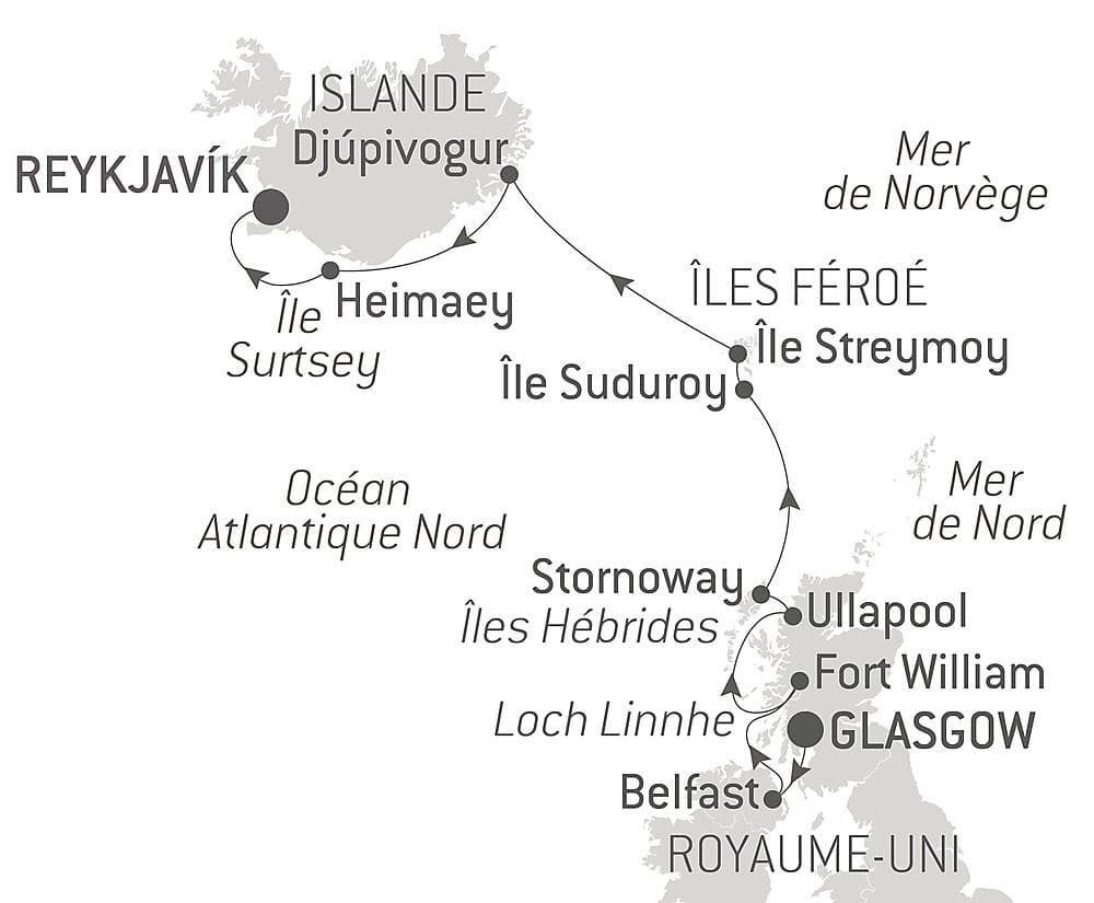 Territoires sauvages d’Écosse, des îles Féroé et d’Islande null