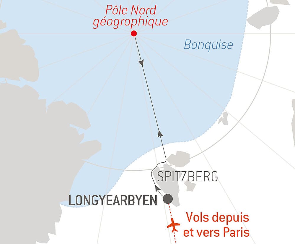 Le pôle Nord géographique null