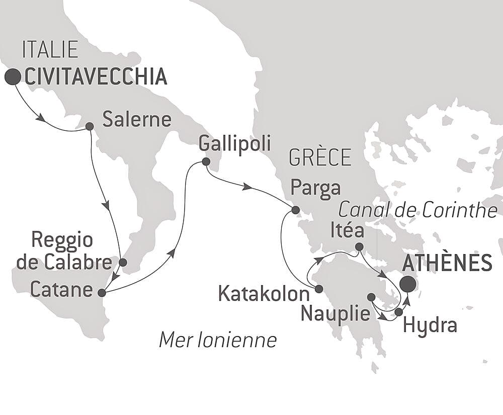 Civilisations antiques, de l’Italie à la Grèce null