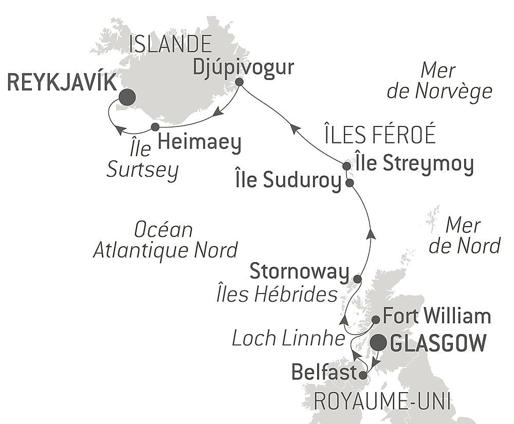 Territoires sauvages d’Écosse, des îles Féroé et d’Islande null