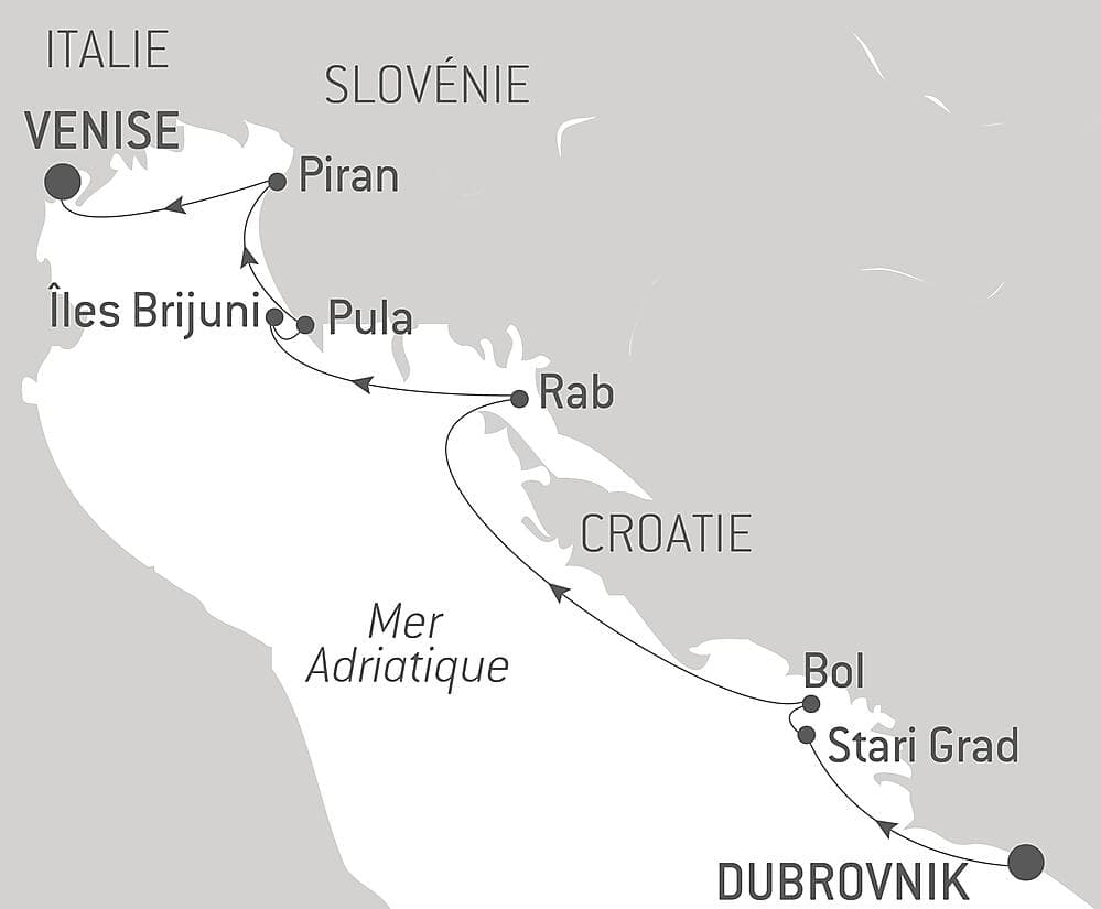 Cités et splendeurs de l’Adriatique null