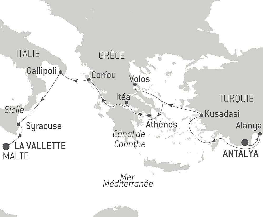 La Méditerranée : empreintes des grandes civilisations null