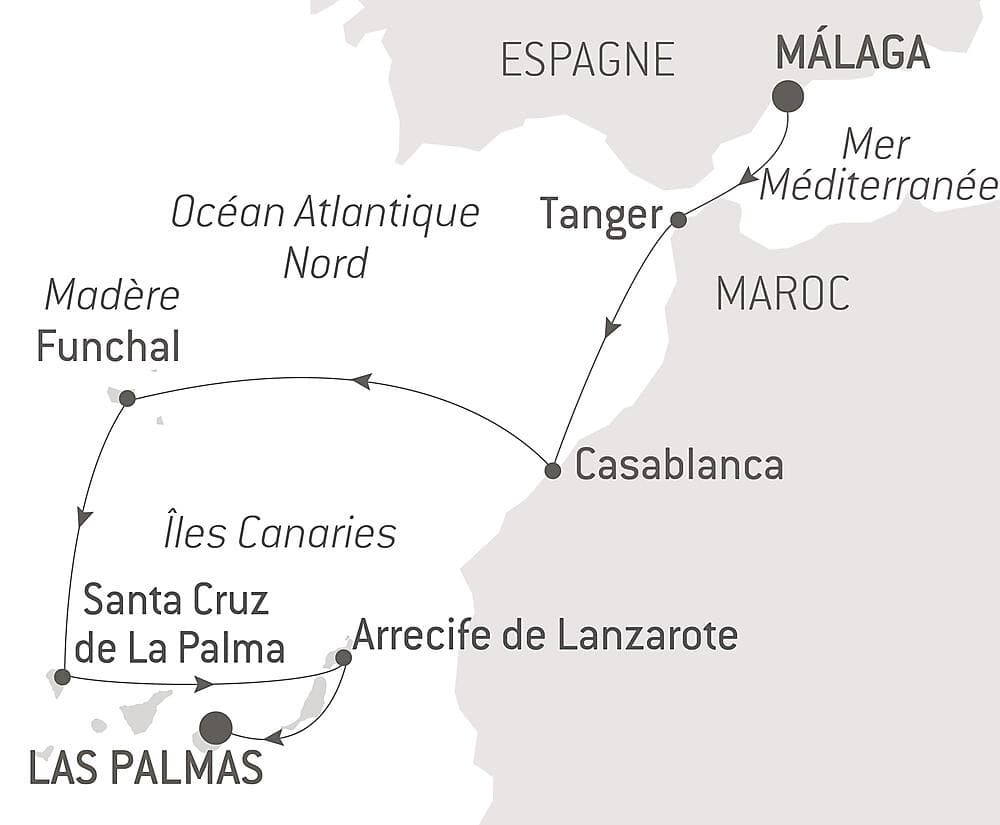 Odyssée atlantique de la péninsule ibérique aux Canaries null