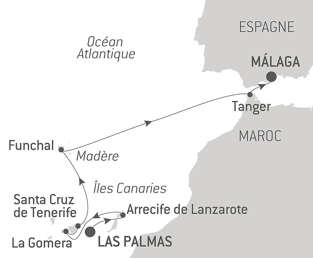 Odyssée atlantique des Canaries à la péninsule ibérique null