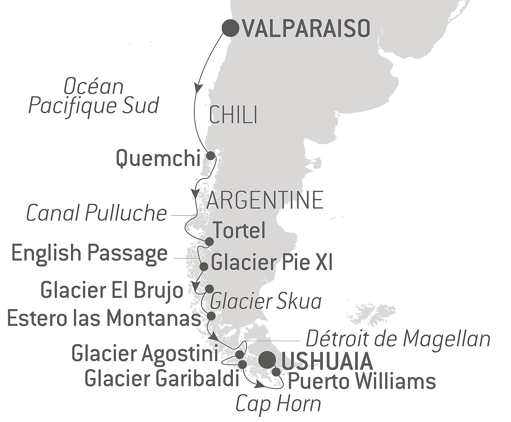 L’essentiel des fjords chiliens 