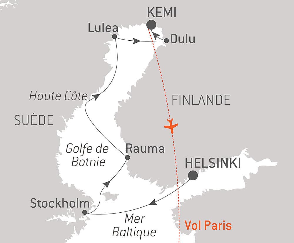 Le golfe de Botnie, aux portes de l’Arctique null