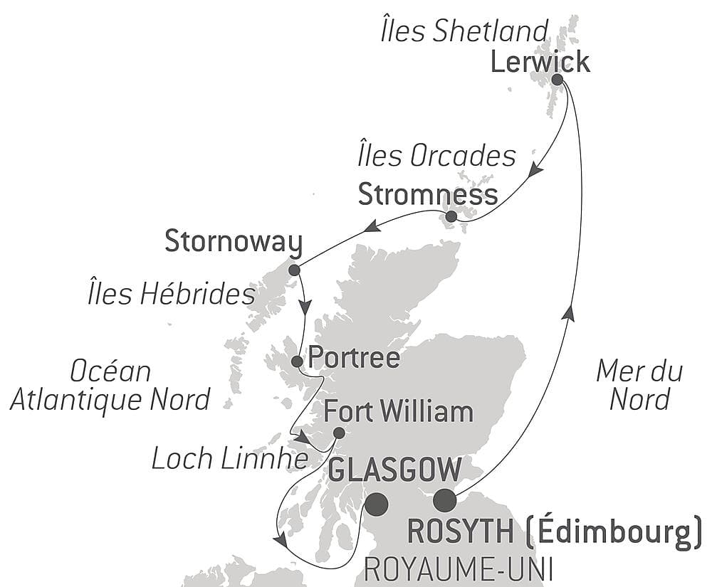 Shetland, Orcades et Hébrides null