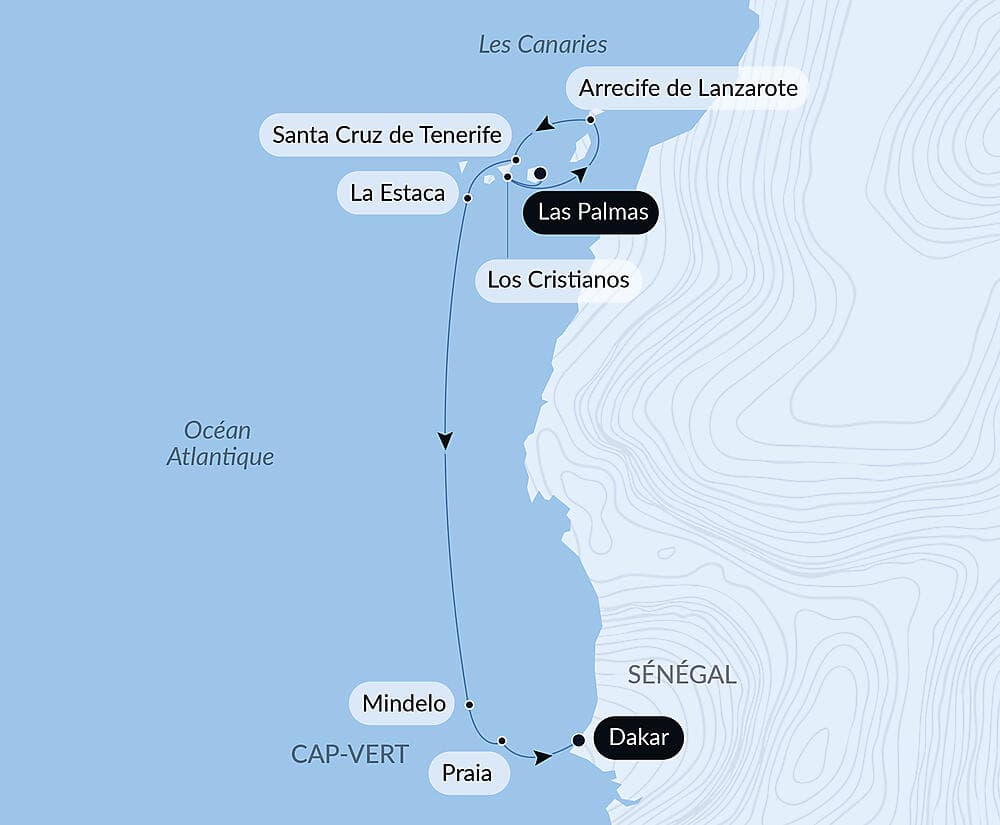 Entre volcans et océan, des Canaries au Cap-Vert  null