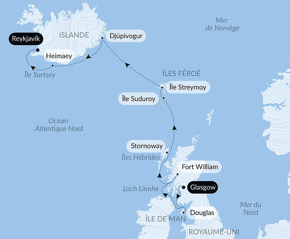 Territoires sauvages d’Écosse, des îles Féroé et d’Islande null