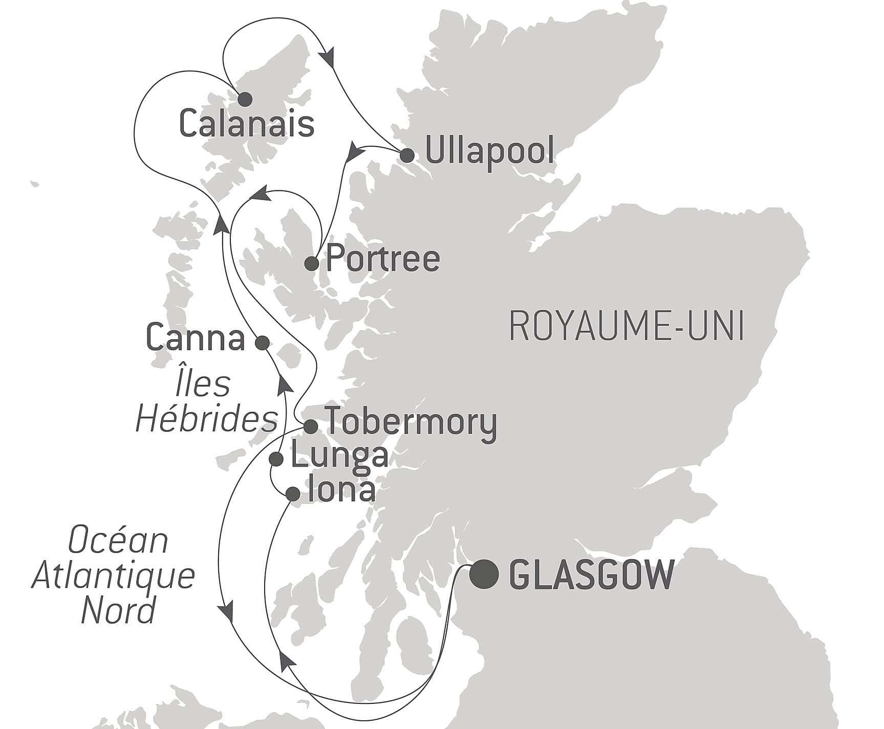 Îles mythiques et paysages sauvages des Hébrides