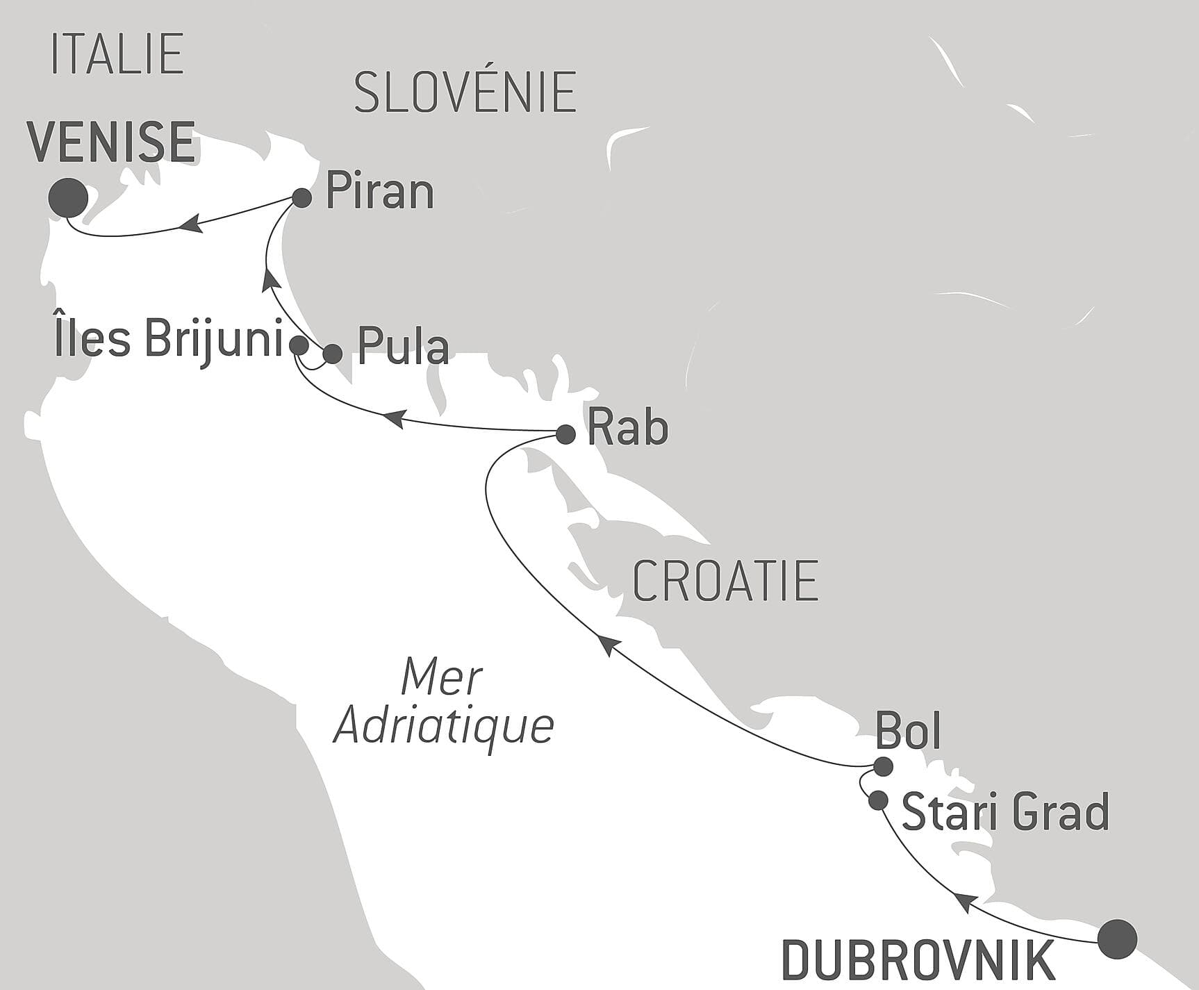 Cités et splendeurs de l’Adriatique