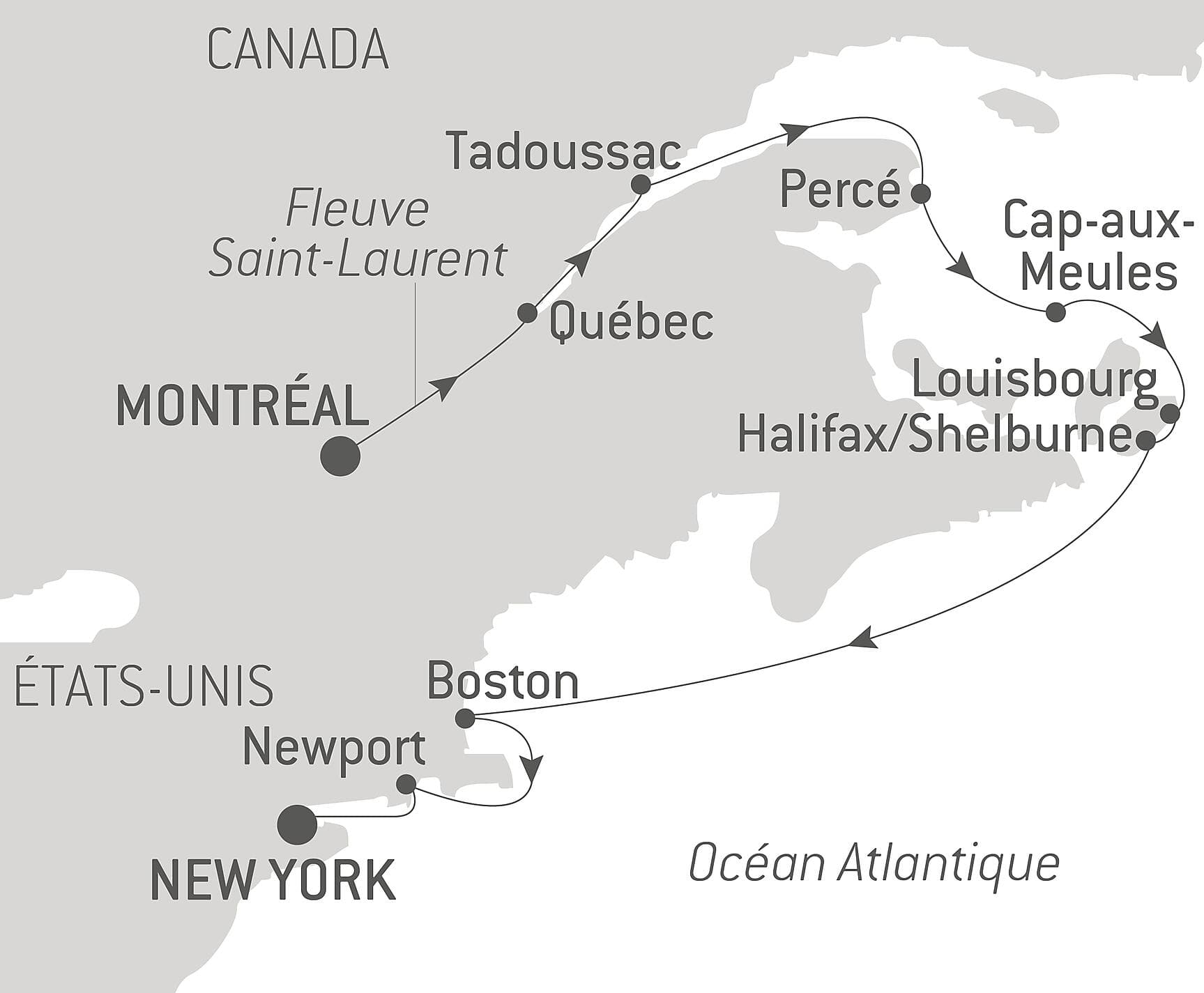 De la Belle Province à Big Apple : nature et cités remarquables