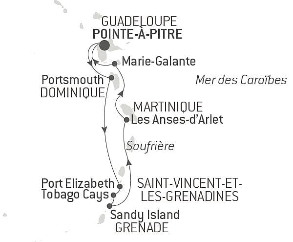 Les îles du Vent à fleur d’eau