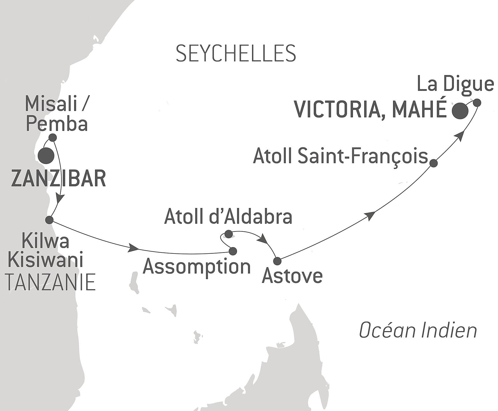 Zanzibar, Aldabra et trésors de l’océan Indien