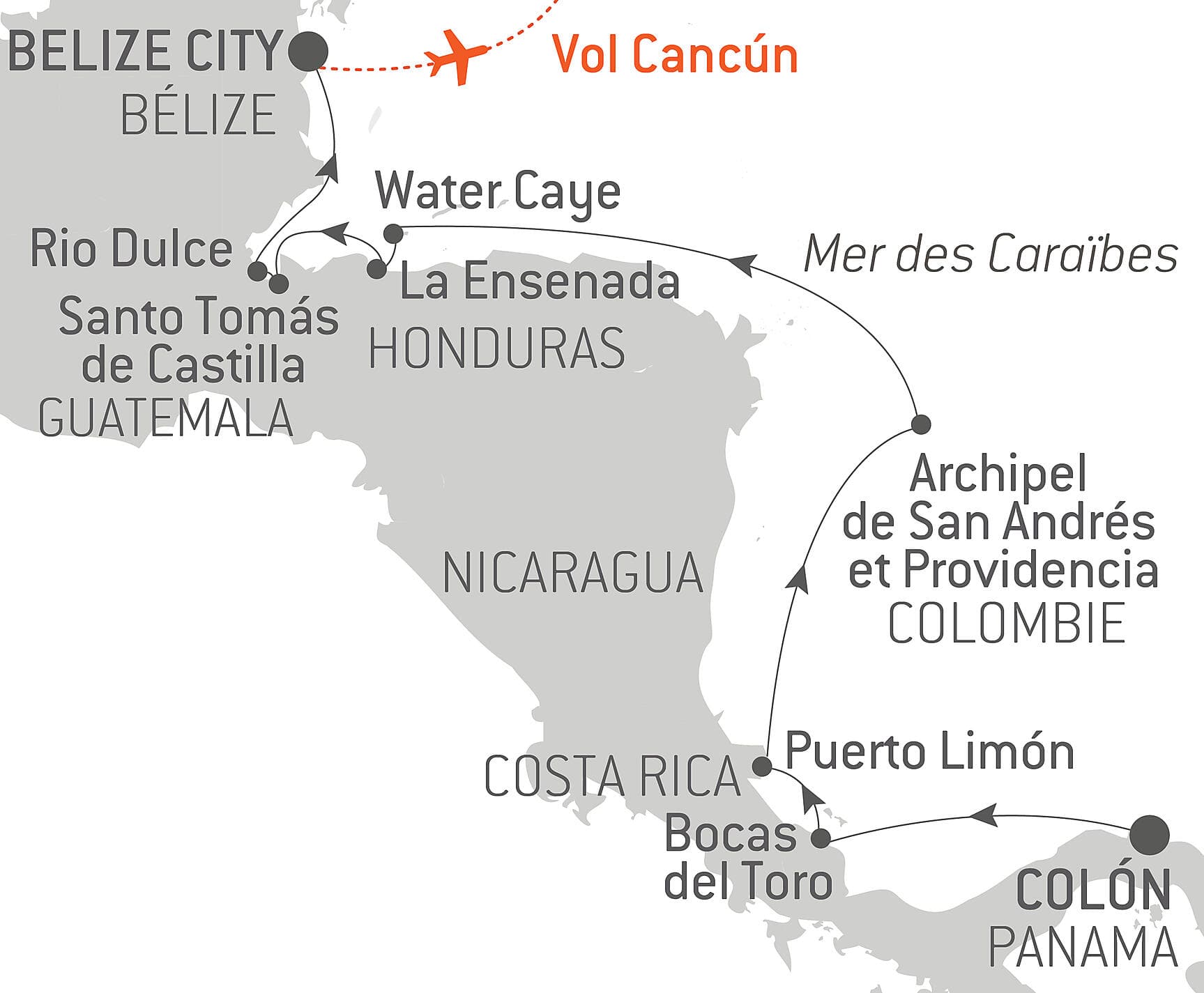 Odyssée tropicale en Amérique centrale