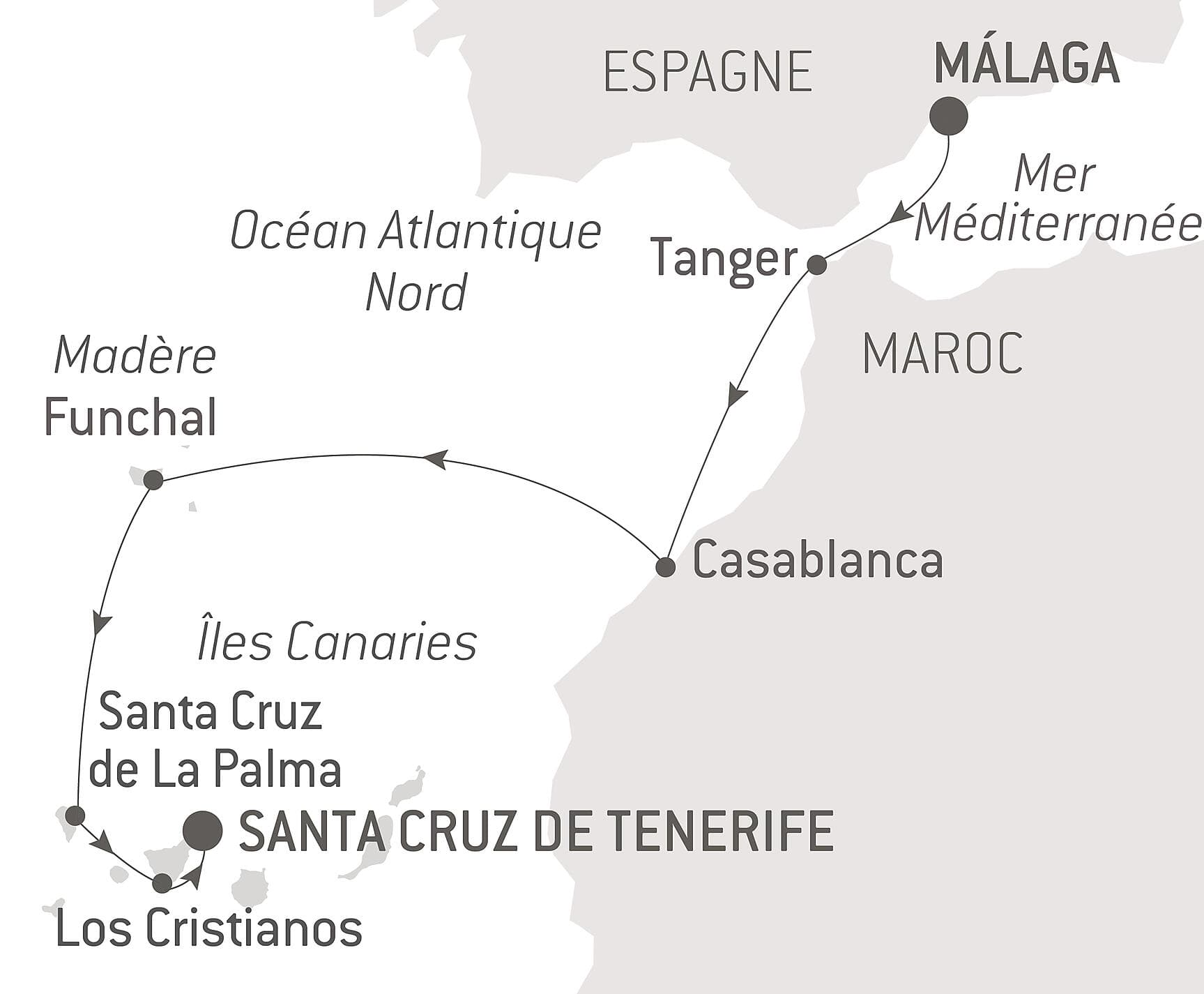 Odyssée atlantique de la péninsule ibérique aux Canaries