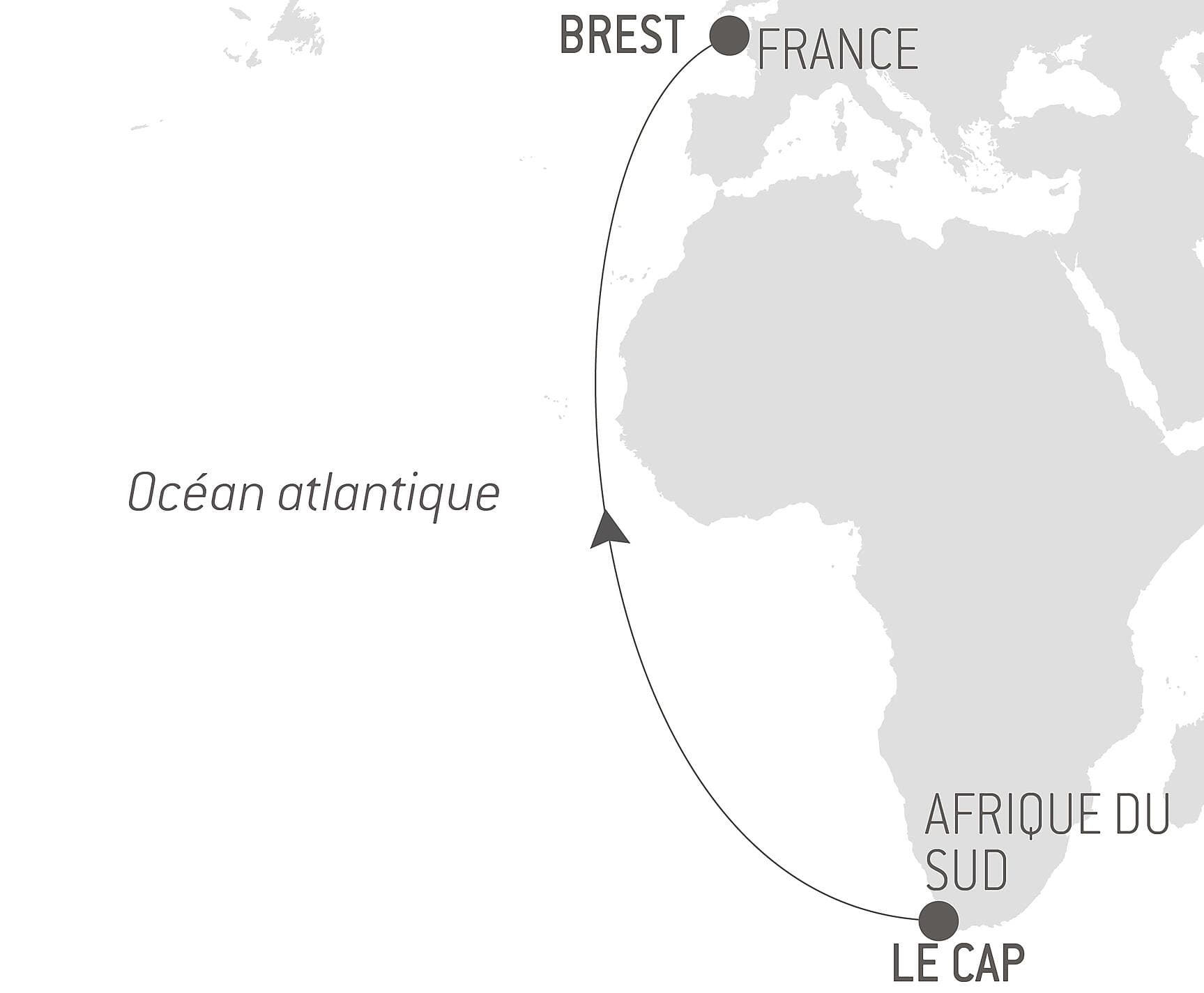 Voyage en Mer : Le Cap - Brest