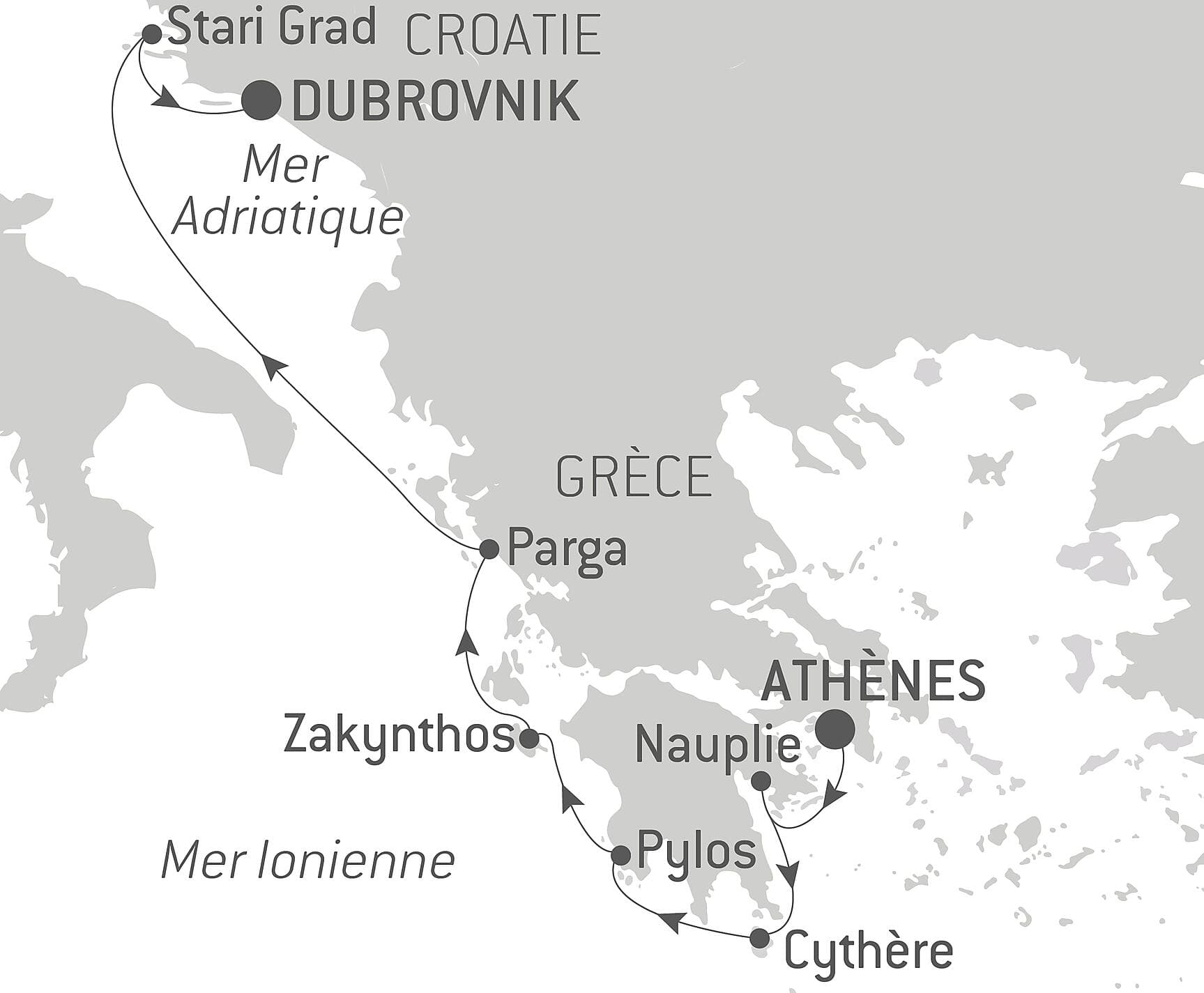 De la cité des dieux aux côtes dalmates