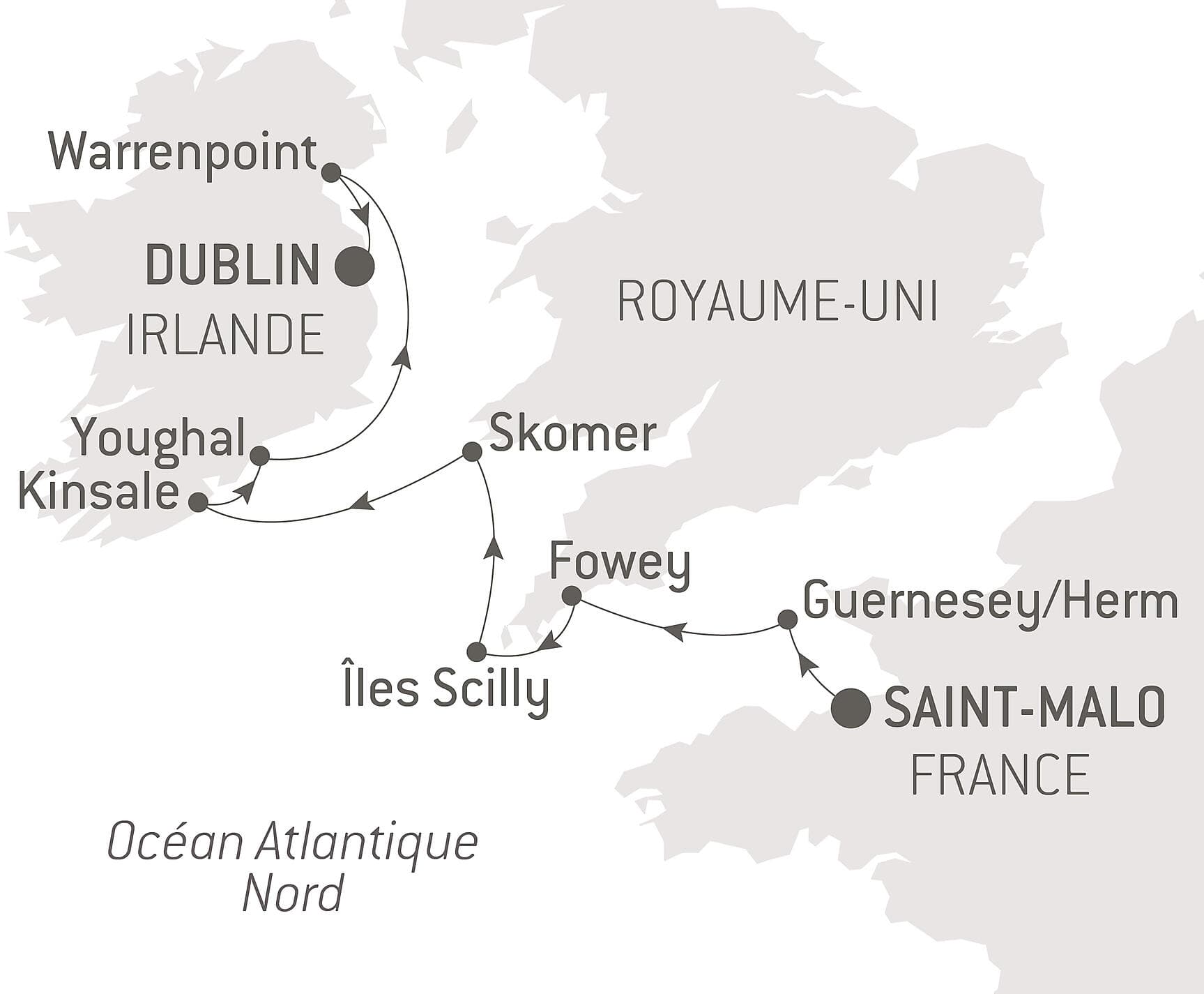 Croisière de la fidélité - Archipels britanniques et rivages celtiques