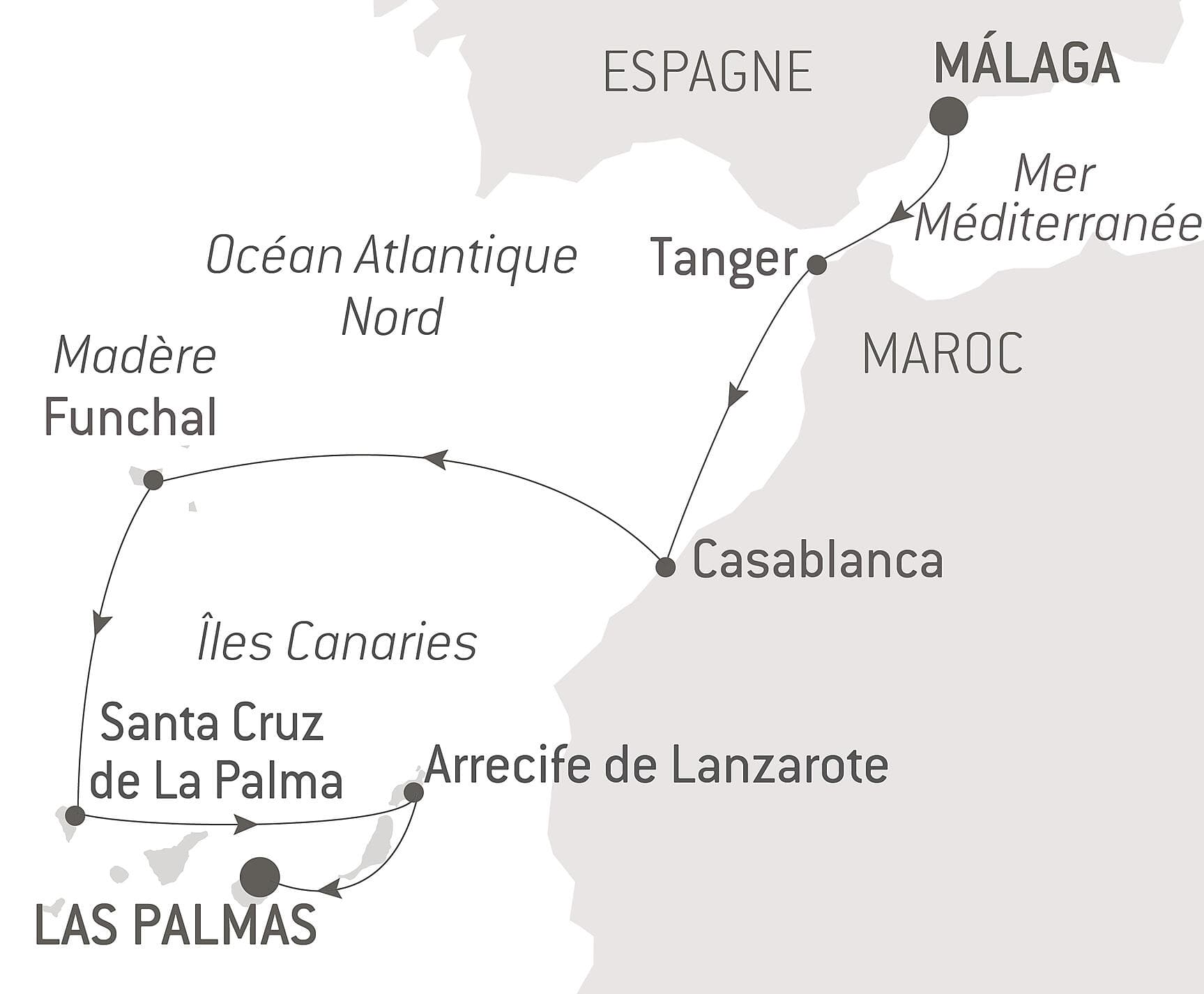Odyssée atlantique de la péninsule ibérique aux Canaries