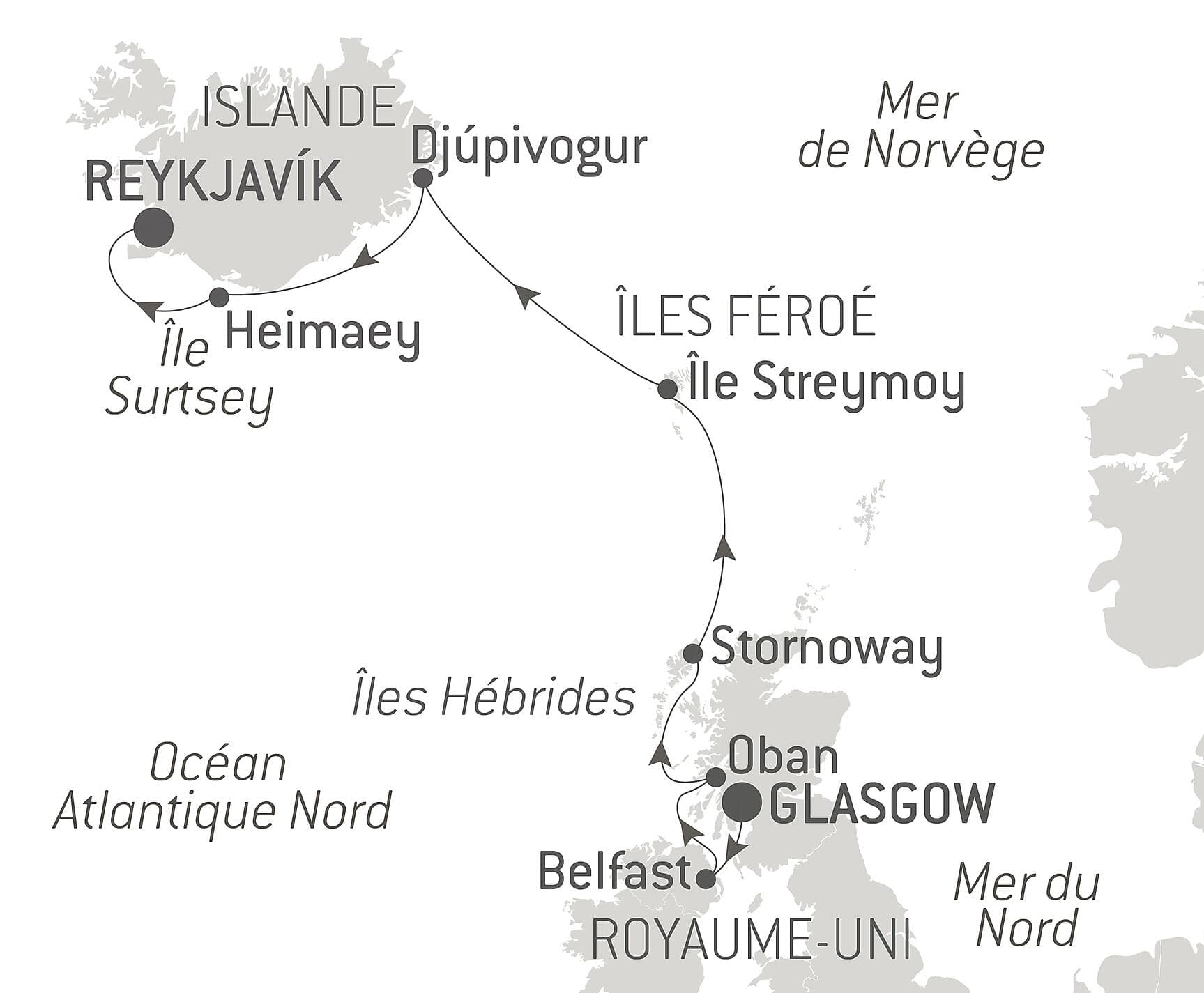 Îles du Nord avec Chopin