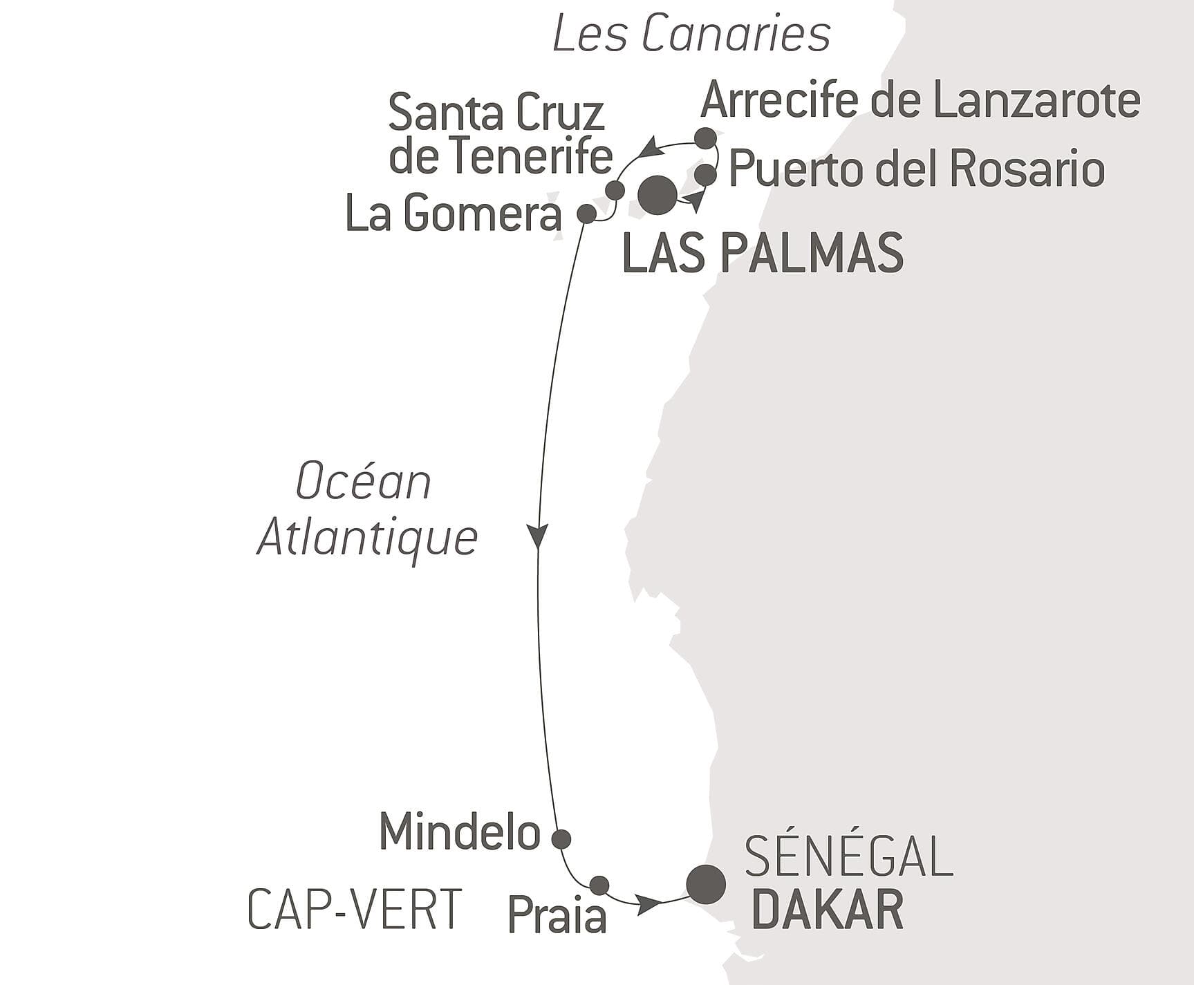 Entre volcans et océan, des Canaries au Cap-Vert