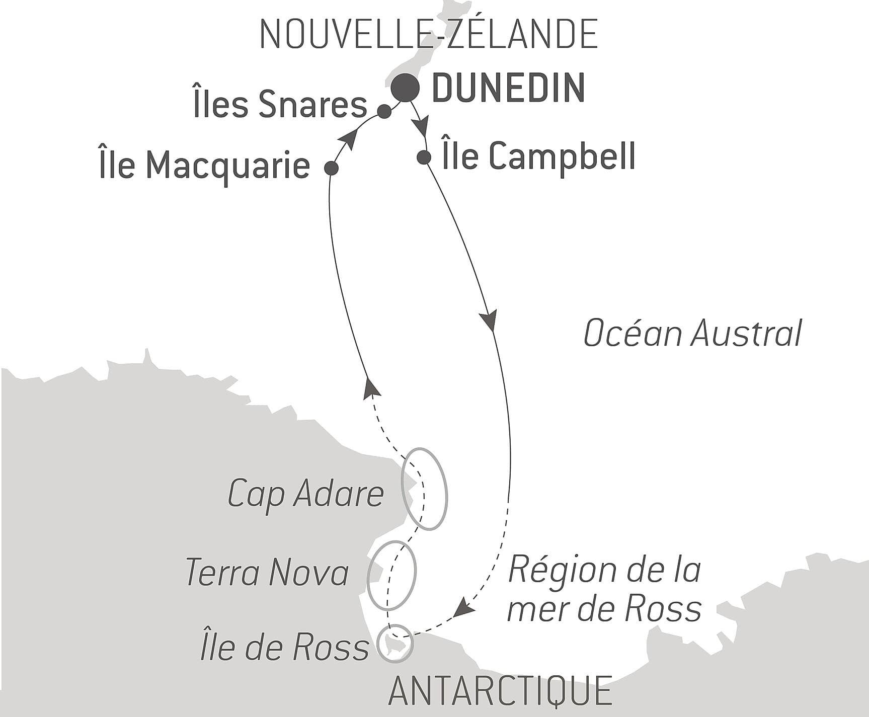 Expédition sur les traces de Scott et Shackleton