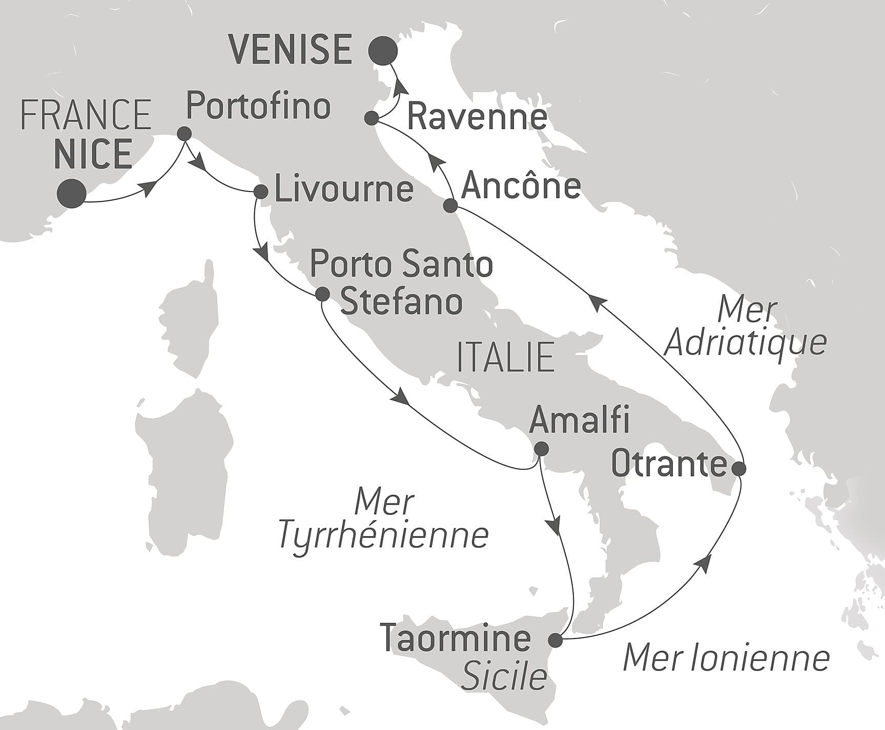 Joyaux des côtes italiennes avec Côté Sud