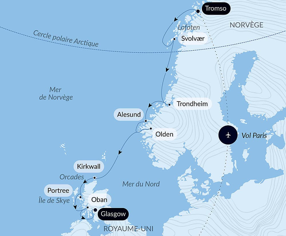 Du cercle polaire aux archipels écossais null