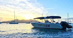 Les Saintes en bateau et baignade