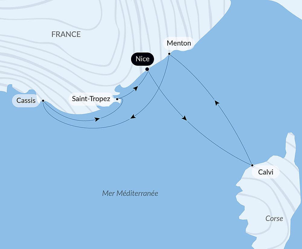 Corse et French Riviera null
